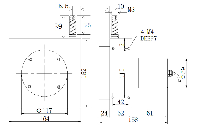 拉线位移传感器，拉线电子尺，拉绳位移传感器，拉绳电子尺，拉线位移传感器，拉线电子尺，拉绳位移传感器，拉绳电子尺，精密拉线位移传感器MPS-L
